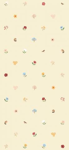 Pin by ? on Fond d'cran Flowery wallpaper, Minimalist wallpaper, Phone wallpaper patterns