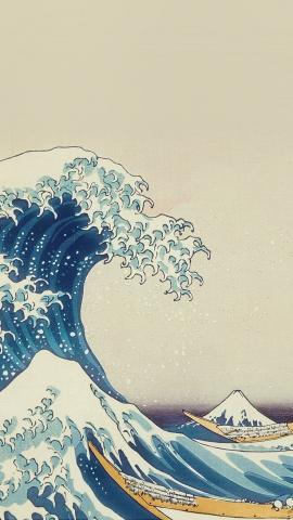 The Great Wave - IXXI