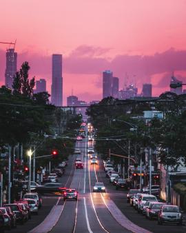 Sunset, Melbourne