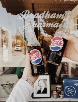 pepsi birth place. new bern. north carolina.