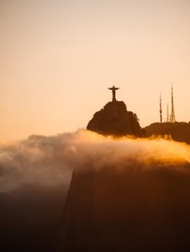 Christ the Redeemer watching over Rio.
