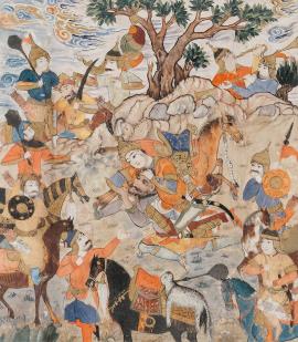 Persian Literary History. Isfandiyar kills Bidarafsh