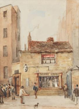 The Old Theatre Stores, New Street, Birmingham. By George Warren Blackham