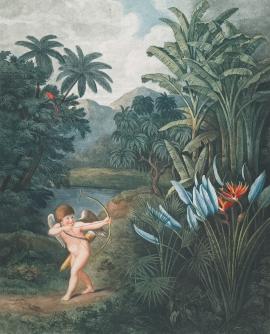 Cupid inspiring plants with love, 1807. Artist Philip Reinagle
