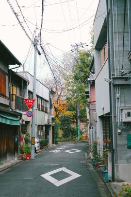 Beautiful Street in Kyoto