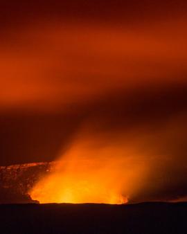 After exploring much of the Big Island, visiting the volcano was the last thing on my bucket list. Even while we were still several miles away we began to see the glow of the volcano and when we reached the opening our minds were blown