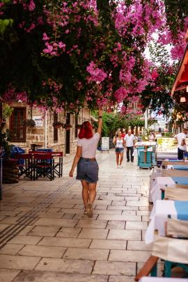 Walking in the Old Town, Antalya