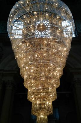 Ai Weiwei Chandelier in Great Hall