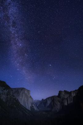 Tunnel View Milky Way