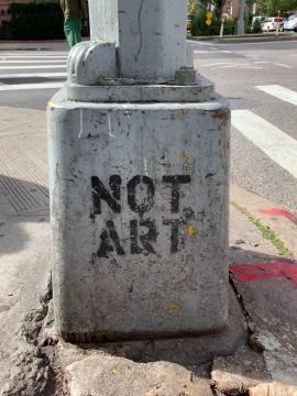 not art street light