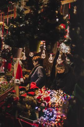 During my travels to Barcelona I visited a small Christmas market.