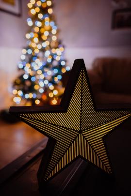 A Christmas star