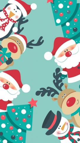 Christmas wallpapers for iPhone  free to download  miss mv