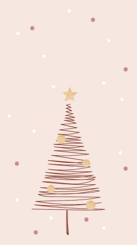 Download free vector of Pink Christmas mobile wallpaper aesthetic winter doodle vector by Busbus about christmas christmas backgrounds christmas tree iphone wallpaper and christmas wallpaper 4006291
