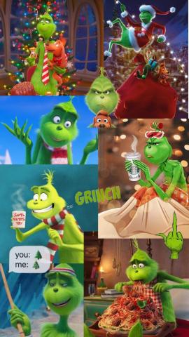 Christmas Iphone Wallpapers Grinch  Fondos de navidad para iphone Fotos  en disney Fondo de pantalla de dibujos animados