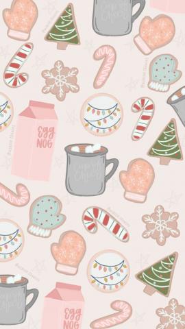 Cookies for Christmas Wallpaper