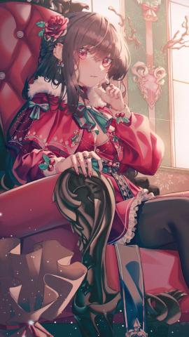 Christmas Throne  Anime Wallpaper