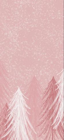 Aesthetic Christmas Wallpaper IOS 16 Pink  Neutrals Wallpaper Minimalist Aesthetic Christmas