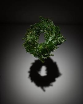 Christmas dump: an advent wreath
