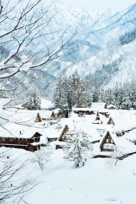 A town qualified as a world heritage