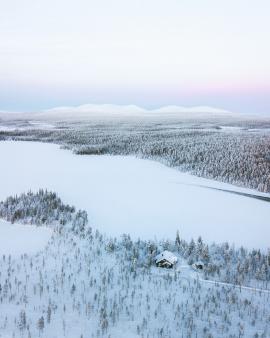 Lapland from above