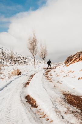 Walking on Snow