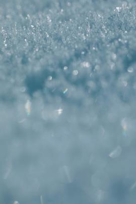 Ice snow. Made with analog vintage lens, Leica APO Macro Elmarit-R 2.8 100mm (Year: 1993)