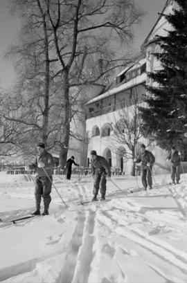 Ski course of the Air Force, 1940