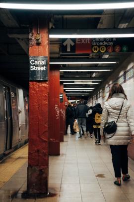 New York Subway Scene