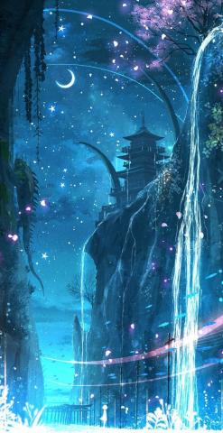 Pin de AnimeWallpapers em Anime em 2022  Imagens fantsticas Ilustrao de paisagem Fantasy artwork