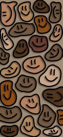 Smile emoji aesthetic Wallpapers Download  MobCup