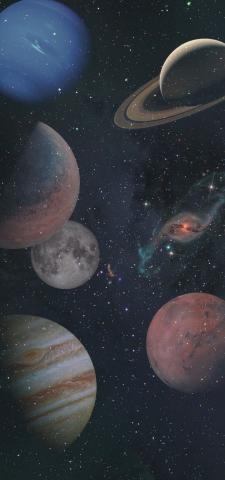Space aesthetic  Lukisan galaksi Seni luar angkasa Lukisan abstrak