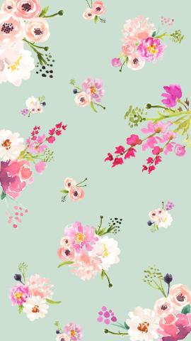 Spring Scenery Flower Mobile Phone Wallpaper Images Free Download on  Lovepik  400527259