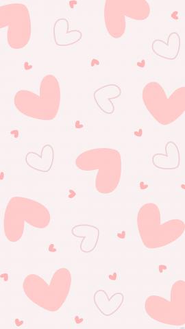 Free Free Pastel Pink Heart Background  EPS Illustrator JPG SVG  Templatenet