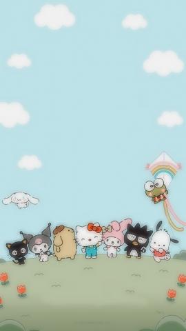 Wallpaper Hello Kitty and friends in 2022  Walpaper hello kitty Hello kitty iphone wallpaper Melody hello kitty