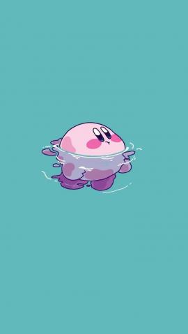 Download Kawaii Cute Kirby Picture  Wallpaperscom