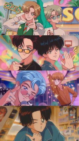 90s anime aesthetic wallpaper 4k by DarkEdgeYT on DeviantArt