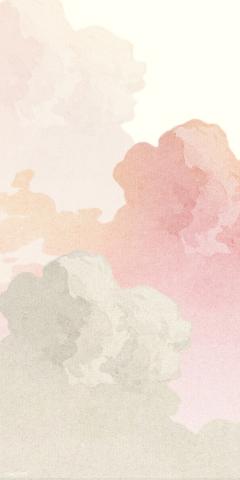 Download premium image of Pastel pink cloud wallpaper about antique clouds wall art pink cloud and cloud illustration 2194211