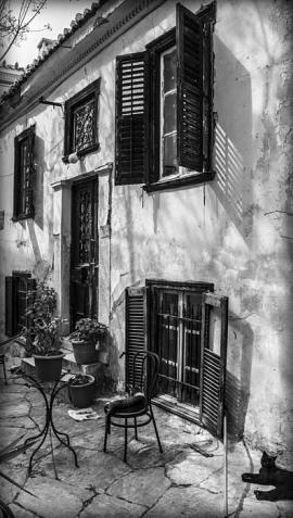 Old House Black And White by Radoslav Nedelchev