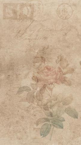 Download free image of Vintage rose iPhone wallpaper HD background with handwriting and postmark by Techi about iphone wallpaper vintage backgrounds samsung note old paper and ephemera 6210210