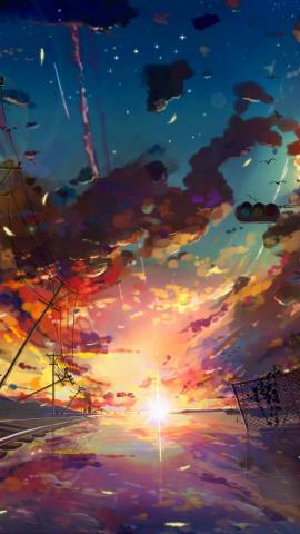Pin by Chris To on Anime Panorama  Anime backgrounds wallpapers Anime scenery wallpaper Anime scenery