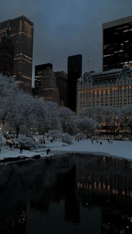 Pin by rose on 3 in 2022  City aesthetic New york snow New york christmas