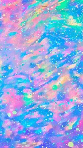 Aesthetic Rainbow Glitter Wallpapers  Wallpaper Cave