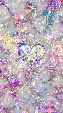 Glittery Marble Heart made by me purple sparkly wallpapers backgrounds sparkles rainbow colors colorful art marble textures