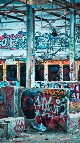 Graffiti Tags Wallpaper  iPhone Android  Desktop Backgrounds