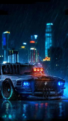 Neon Aesthetic Cars Live Animation Wallpapers 4k Quality Android iOS