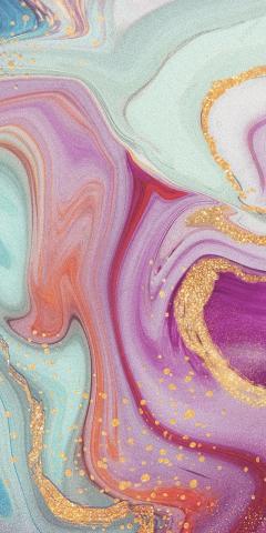Color Abstract Marble Pattern Mobile Phone Wallpaper Background