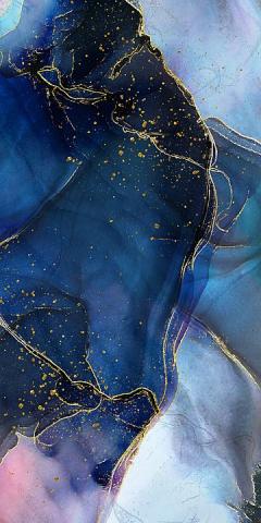 Blue Night Empty Pattern Marble Texture Mobile Phone Wallpaper Background