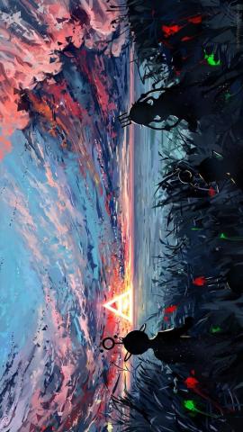Pin by FADEL ART on Fantasy Background  Anime backgrounds wallpapers Landscape wallpaper Anime scenery wallpaper