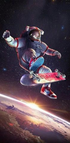 Space skate wallpaper by rxssoap1   5c39